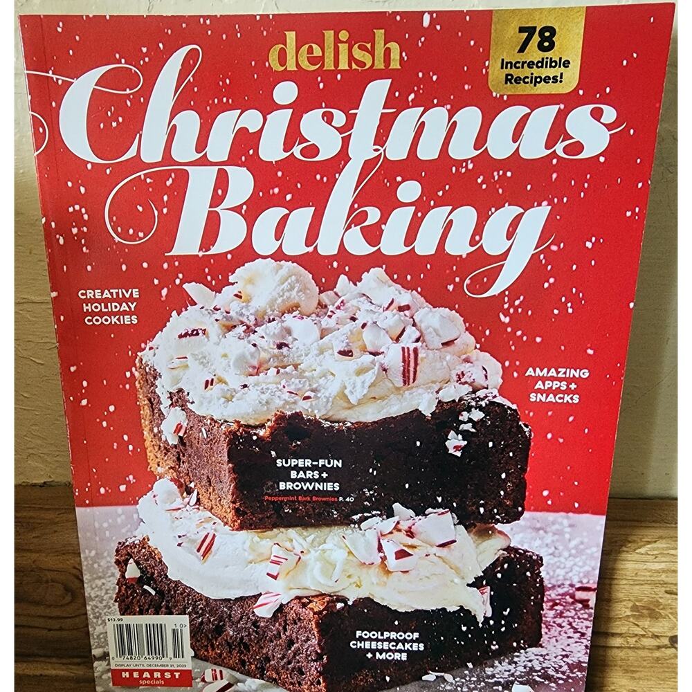 Delish Christmas Baking Magazine 2023 Holiday Recipes Hearst Specials